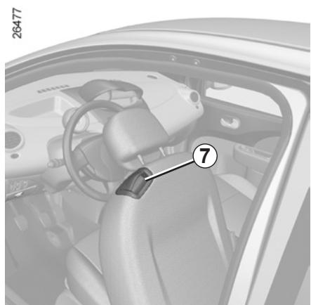 RENAULT Twingo 2 2008 - Accès aux places arrière - 1