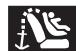 RENAULT Twingo 2 2009 - Siège enfant fixé à l'aide de la fixation ISOFIX - 2
