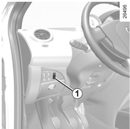 RENAULT Twingo 2 2009 - RÉGULATEUR-LIMITEUR DE VITESSE : fonction régulateur (2/4) - 1