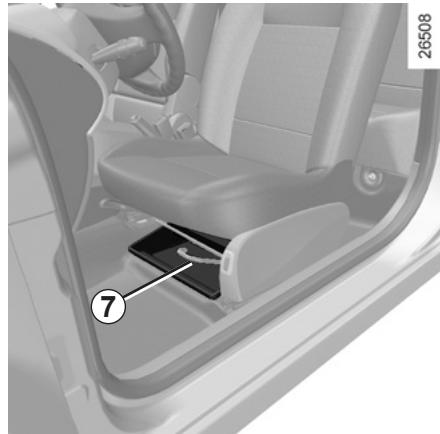 RENAULT Twingo 2 2009 - Vide-poches conducteur 6 (suivant vehicule) - 1