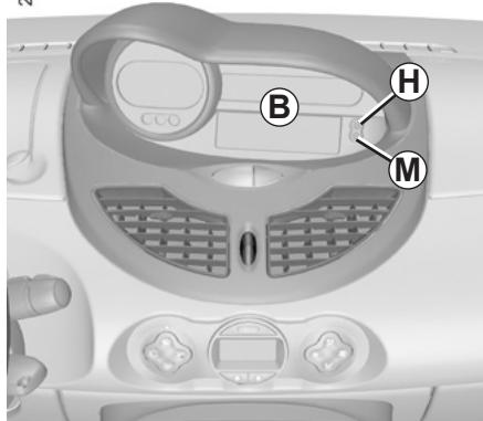 RENAULT Twingo 2 2009 - HEURE ET TEMPERATURE EXTÉRIÉURE (2/2) - 1