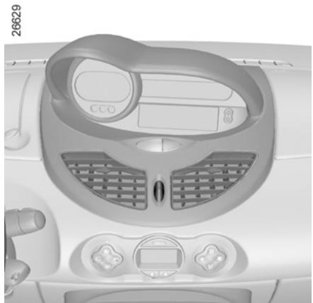 RENAULT Twingo 2 2009 - TABLEEAU DE BORD : témoins lumineux (2/4) - 1