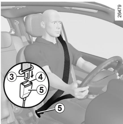 RENAULT Twingo 2 2009 - CEINTURES DE SECURITE (2/2) - 1