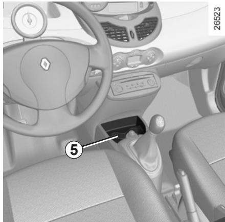 RENAULT Twingo 2 2009 - RANGEMENTS, AMÉNAGEMENTS HABITACLE (2/4) - 1