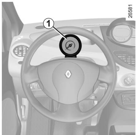 RENAULT Twingo 2 2010 - TABLEAU DE BORD : afficheurs et indicateurs - 1