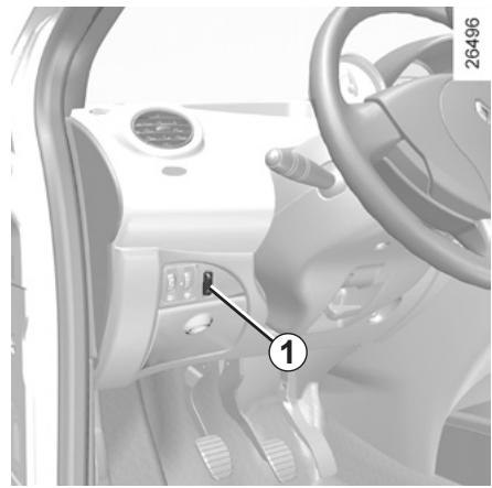 RENAULT Twingo 2 2010 - Rappel de la vitesse de régulation - 1