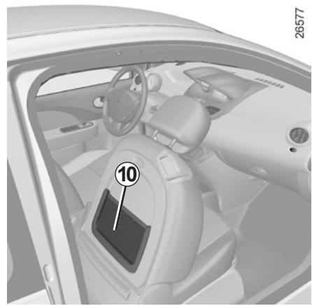 RENAULT Twingo 2 2010 - RANGEMENTS, AMÉNAGEMENTS HABITACLE (3/4) - 3