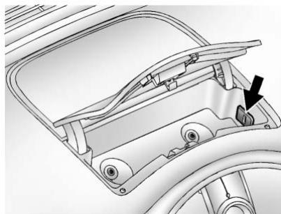 Buick Enclave (2012) - Connexion d'un périphérique de stockage USB ou d'un iPod® - 1