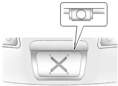 Buick Enclave (2012) - Emplacement de la caméra de vision arrière - 1
