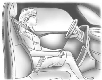 Buick Enclave (2012) - Si le témoin d'activation est éteint en présence d'un occupant de taille adulte - 1