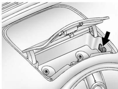 Buick Enclave (2012) - Connexion d'un périphérique de stockage USB ou d'un iPod® - 1