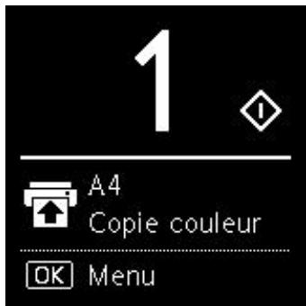 CANON TS5300series - Sélection d'un menu ou d'une option - 1