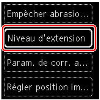 CANON TS5300series - Modification des paramètres à partir du Panneau de contrôle - 2