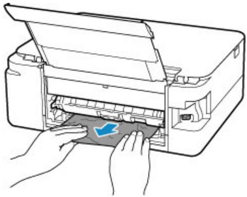 CANON TS5300series - Retirez doucement le papier. - 1