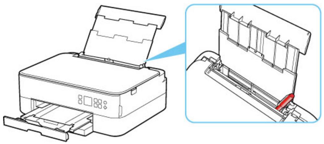 CANON TS5300series - Contrôle 6 Vérifiez qu'aucun objet ne se trouve dans le réceptacle arrière. - 1