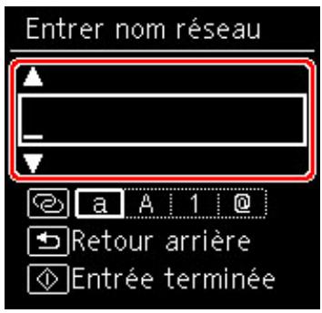 CANON TS5300series - Saisie de chiffres, de lettres et de symboles - 1