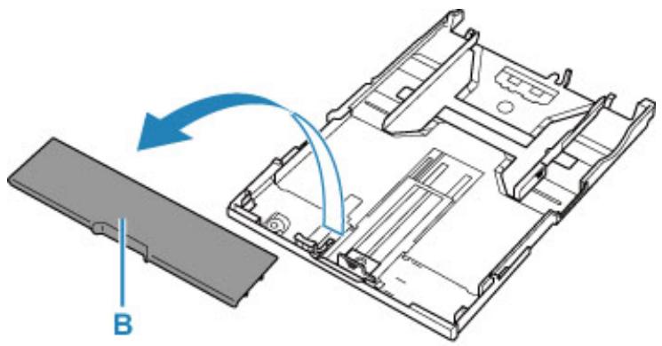 CANON TS5300series - Retirez le couvercle de la cassette (B). - 1