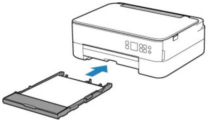 CANON TS5300series - Après le chargement du papier : - 3