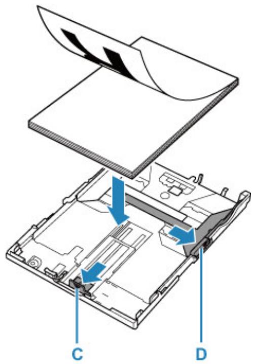 CANON TS5300series - Retirez le couvercle de la cassette (B). - 2