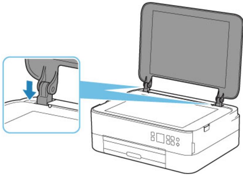 CANON TS5351I - Fixation du capot du scanner : - 2