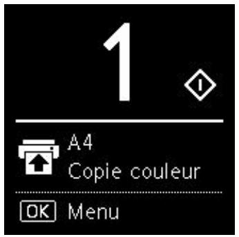 CANON TS5351I - Sélection d'un menu ou d'une option - 1