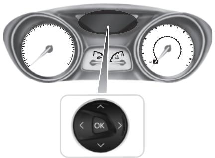 FORD Focus US 3 Phase 1 (2011-2014) - ACCÈS ET RÉGLAGE DES MODES AU MOYEN DE L'ÉCRAN D'INFORMATION-DIVERTISSEMENT (SELON L'ÉQUIPEMENT) - 1