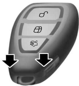 FORD Focus US 3 Phase 1 (2011-2014) - Clé à télécommande intégrée - 5