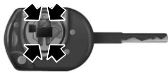 FORD Focus US 3 Phase 1 (2011-2014) - Clé à télécommande intégrée - 2