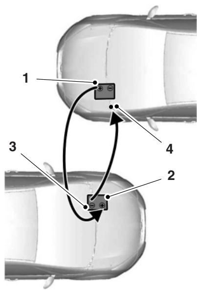 FORD Focus US 3 Phase 1 (2011-2014) - Branchement des câbles volants - 2
