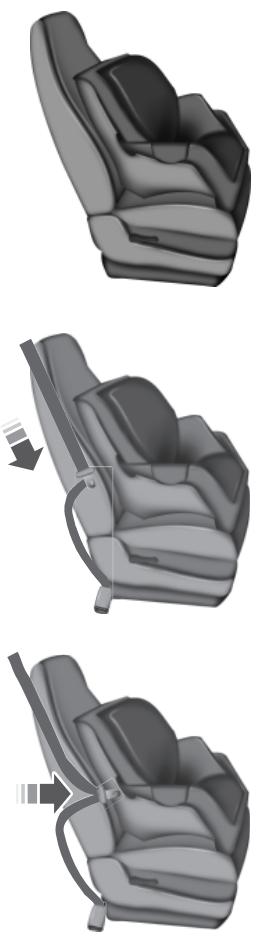 FORD Focus US 3 Phase 1 (2011-2014) - Utilisation des ceintures trois points - 4