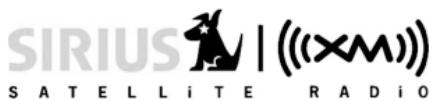 FORD Focus US 3 Phase 1 (2011-2014) - Renseignements concernant la radio satellite SIRIUS - 1