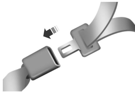 FORD Focus US 3 Phase 1 (2011-2014) - BOUCLAGE DES CEINTURES DE SÉCURITÉ - 1