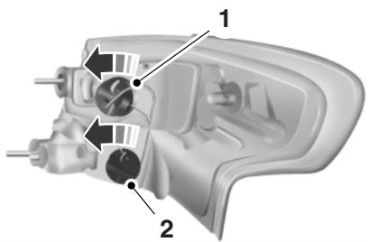 FORD Focus US 3 Phase 1 (2011-2014) - Remplacement des feux arrière – 4 portes - 2