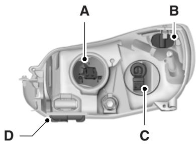 FORD Focus US 3 Phase 1 (2011-2014) - Remplacement des ampoules de phare - 2