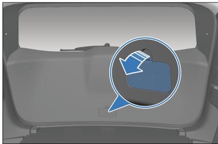 BYD Atto 2 (2024) - Déverrouillage d'urgence du coffre depuis l'intérieur - 1