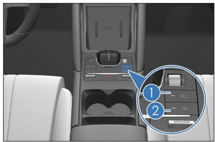 BYD Atto 2 (2024) - Panneau de climatisation - 1