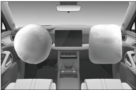 BYD Atto 2 (2024) - Airbags conducteur et passager avant - 1