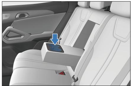 BYD Atto 2 (2024) - Porte-gobelet pour sièges arrière\* - 1