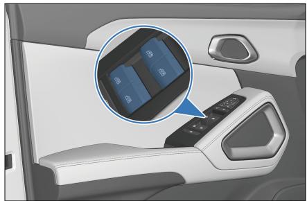 BYD Atto 2 (2024) - Interrupteurs de lève-vitre électrique - 1
