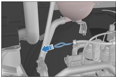 BYD Atto 2 (2024) - Déverrouillage d'urgence du port de charge - 1