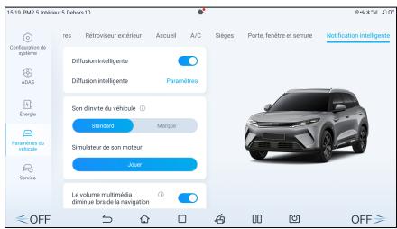BYD Atto 2 (2024) - Désactivation/activation du système - 1