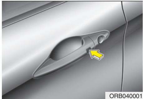 HYUNDAI Accent (2010-2018) - Fonctions de la clé intelligente - 2