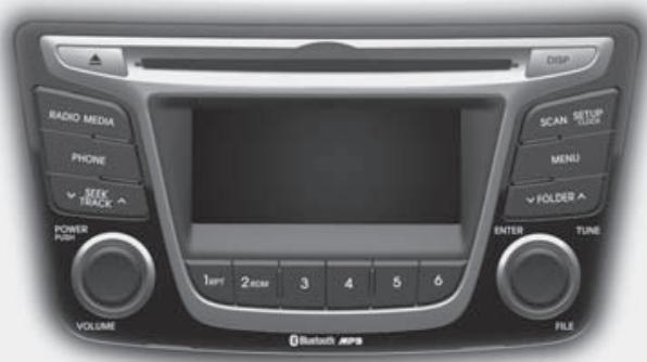 HYUNDAI Accent (2010-2018) - (Pour les modèles NON Bluetooth) - 2