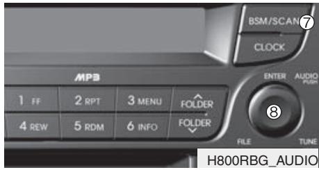 HYUNDAI Accent (2010-2018) - FOLDER Button - 1