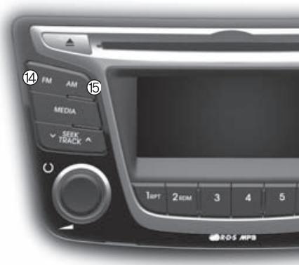HYUNDAI Accent (2010-2018) - (Pour les modèles NON Bluetooth) - 1