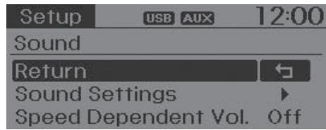 HYUNDAI Accent (2010-2018) - Sound Settings (Parametres sonores) - 1