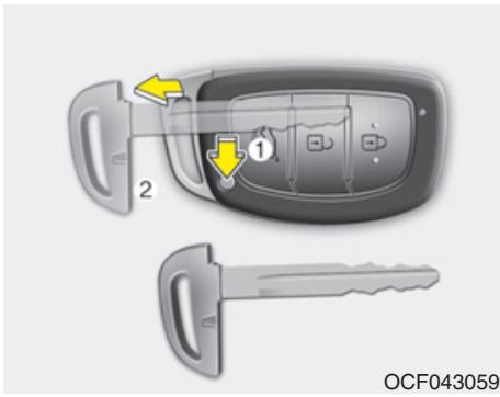 HYUNDAI Accent (2010-2018) - CLÉ INTELLIGENTE (LE CAS ÉCHÉANT) - 1