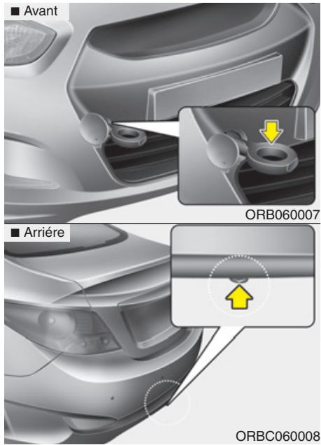 HYUNDAI Accent (2010-2018) - Retirer le crochet de remorquage (Avant, le cas échéant) - 1