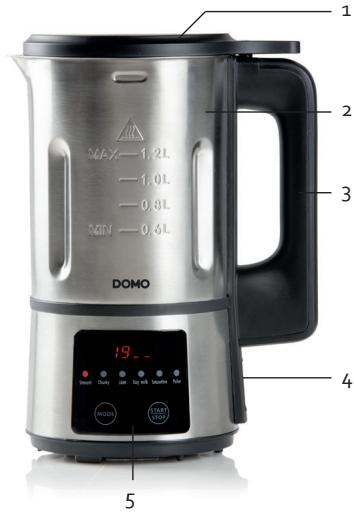 DOMO DO727BL - Avertissements specifiques au produit - 1