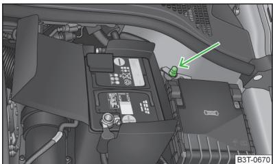 SKODA Superb 2 (2013-2015) - Aide au démarriage pour les vehicules équipés du système STOP &amp; START - 1